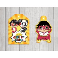 Thank you tag Ryan Toys Review