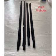Black Innova Weather Strip Exterior Glass Seam Rubber
