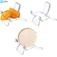 ISITA Display Holder Acrylic Geodes Coral Rock Agate Easel