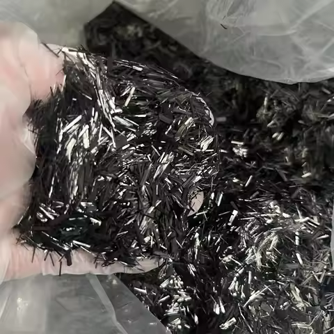100g/500g Carbon Fiber Forged Chopped 12/25MM Carbon Fiber Short Cut Strand Texture Automotive DIY I