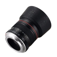 85mm F1.8 Camera Lens for Canon F1.8 Large Aperture Fixed Focus Portrait Macro Pure Manual Focus SLR Camera Lens