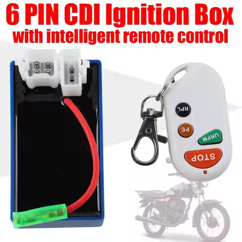 CRIS RE200 Motorcycle Ignition 6 PIN CDI AKT125 RX125 FT125 FT150 FT180 FT200 FT250 CG125 CG300 CDI 