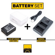 JJC แบตเตอรี่ FUJI W126S / W126 สำหรับ ฟูจิ รุ่น X100VI / XE4 / XT50 / XT200 / XT3 XA1 / XA2 / XA3 /