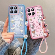 honor x8b case honor x8c case cute Anti fall protective phone case