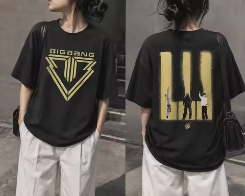 BIGBANG XX COSMOS World Tour T-shirt Bigbang 2026-2027 Concert T-shirt, Reunion Tour T-shirt, Comfor
