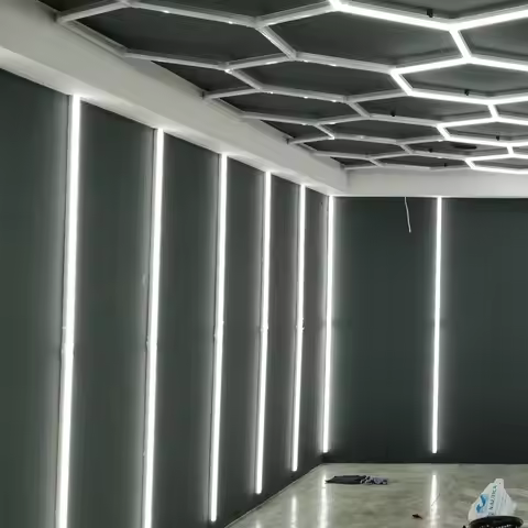 Wall Light Led Work Light for Car Wash Car Detailing14PCS 90Cm High Effective IP54 Garage