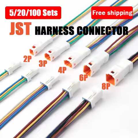 5/20/100SET JST Automotive Connector Harness Mini Micro Plug Socket With 15cm Wire 02R-JWPF-VSLE-S 0