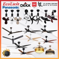 DEKA Z Series XR10 DS11 Baby S MS16DC Motor Ceiling Fan With Regulator / Remote Control Kipas Siling