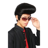 (Model 1) Unique and fun Elvis Presley Cosplay Short Wig Rock and Roll for Men