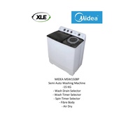 Midea 15.0 kg Semi Automatic Washing Machine Washer MSW-1508P