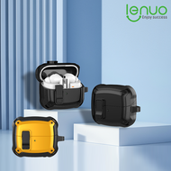 Lenuo Ốp tai nghe sang trọng cho Samsung Galaxy buds3 / buds3 Pro Ốp Silicon chống rơi Vỏ chống sốc