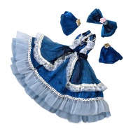 LIEYH Rococo Quần áo búp bê BJD 1/3 Đẹp mắt Cổ điển Váy búp bê BJD 60cm Phụ kiện búp bê Lolita Váy c