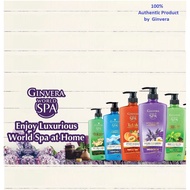 Ginvera World Spa with 100% Natural Exfoliant Shower Scrub (750ml)