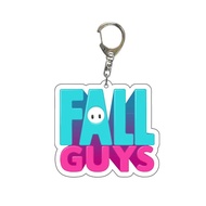 Game Fall Guys Trendy Bean Acrylic Keychain