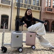 Elway Same Style Electric Luggage Carrier Cycling Trolley Suitcase Electric Automatic Driving Trolle