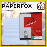 ┤ ∼ ♠ A's INTERMEDIATE PAPER (1 Pad) - GRADE 5&6 Intermediate Writing Pad Long Pad (SOLD PER PAD )