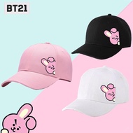 New Guarantee - BTS BT21 HATS FOR KIDS AND ADULTS WITH SIDE CHARACTERS BTS BT21 BASEBALL CAP SIDE LO