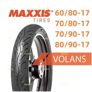 MAXXIS Tyre Tire Tayar Tubeless Volans Presa MAFD FD Dolphin 60/80-17 70/80-17 70/90-17 80/90-17
