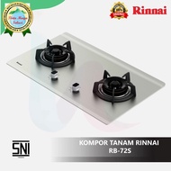 Built-in Gas Hob Rinnai 2-Burner Built-in Gas Stove Rinnai RB 72 S