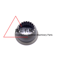 Kobelco ชิ้นส่วนรถขุด K7V63บล็อกลูกสูบส่วนปั๊มไฮดรอลิกส่วนปั๊ม SK140 SK135 SK150แผ่นวาล์วรองเท้าลูกส