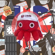 CIMB Clicks Limited Edition Octo Plush Toy