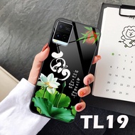 Ốp lưng KÍNH Vivo Y21 / Y21S / Y33/ Y33S in hình 3D NHẪN-LỘC-HOA SEN-CHA MẸ
