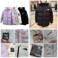 韓版 The North Face 童裝正品 💥VIP限時優惠💥 防水防風保暖羽絨(90%白鴨絨)外套 成人女裝可穿大碼 休閒戶外/旅行款 全新連吊牌 👉 黑色/紫色/米色 120cm-160cm 🩷