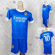 R.Madr1d Third 2025/2026 Sport Kids Football Jersey Set