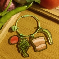 [Sinigang Keychain / Charm] Filipino Food Keychain / Charm / Anik-anik