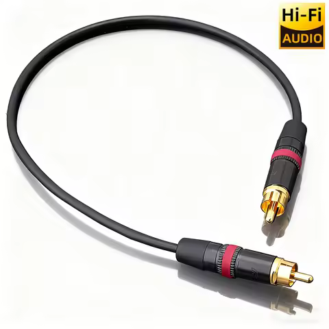 ▲ Japan Mogami 2964 HiFi​ Digital Coaxial Cable 75Ω RCA/SPDIF Connector OFC Low Capacitance Gold-Pla
