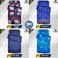 Sarung Kasur Busa Resleting 90x200x5 90x200x10 90x200x20 No 4 Motif Karakter Dan Polos Aesthetic