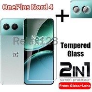 2IN1 For OnePlus Nord 4 5G Full Screen Protector Tempered Glass For OnePlus Nord 4 5G OnePlus Nord4 