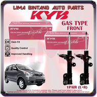 ( 1Pair ) Toyota Avanza F601  F602 1.3 1.5 Front Shock Absorber Gas KAYABA KYB (2003-2011)