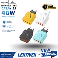 HEYCUTE LENTIVEN USB Type C fast charging Charger Adapter 40W Charger Head