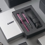 LAMY 雙入筆套禮盒 (鋼筆+原子筆) / Al star 恆星系列-魔戀紫