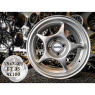 JAZZ XA5073X 15X7 ET35 4X100 SILVER