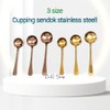 Cupping coffee / stainless steel measuring spoon / coffee spoon / soup spoon / vegetable spoon in go