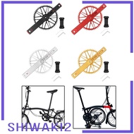 [Shiwaki2] Crankset Parts Crank Arm Set for Road Bikes Folding Bicycles