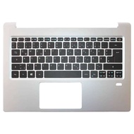 ใช้งานร่วมกับคีย์บอร์ดแล็ปท็อป ACER Swift 1 Sf113-31 N17p2 ชุดประกอบ C Shell Y84o4k-Th