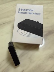 雙3.5 mm 插頭航空飛航藍牙5.3音頻轉換發射器 二合一藍牙發射器