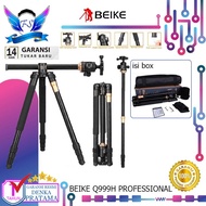 Beike QZSD Q999H Portable Professional Tripod Monopod OFFICIAL WARRANTY