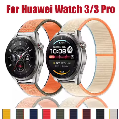 Nylon Loop Strap For Huawei Watch 3 Band Sport Bracelet For HUAWEI WATCH 3 Pro Smartwatch Watchband 