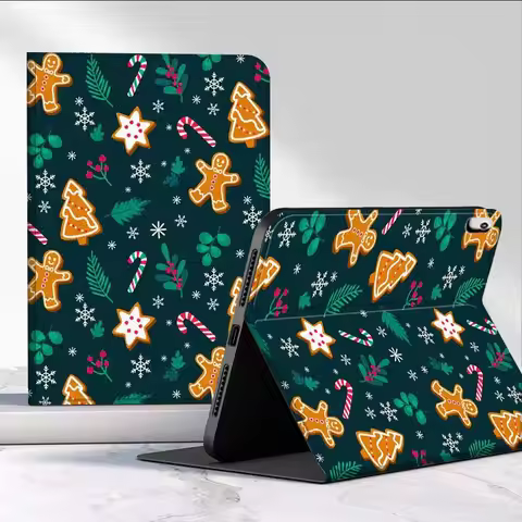 Artistic Christmas Elements For Samsung Galaxy Tab S11 S10 S9 S8 S7 S6 A11 A9 A8 A7 10.5 10.4 Lite F