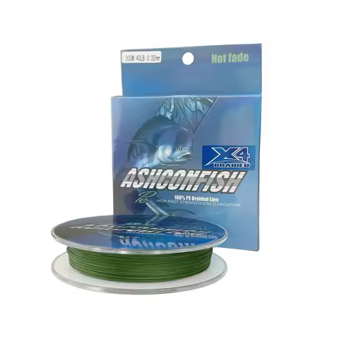 braided fihing line Multifilament 100M 300M super strong fishing line pe cord 4 Weave never faded re