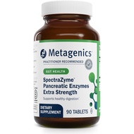 Metagenics SpectraZyme Pancreatic Enzymes Extra Strength - Bioactive Pancreatic Enzymes for Digestiv