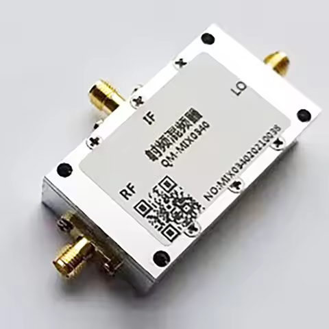 Double Balanced RF Mixer 0.5-500M/1-1000M/5-4200MHz Frequency Up Down Converter Mixing for UHF/VHF/L