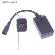 [Brightnessdin] Portable 3 Pins XLR Wireless Remote Control Receiver for  Fog Machine DJ Stage Contr
