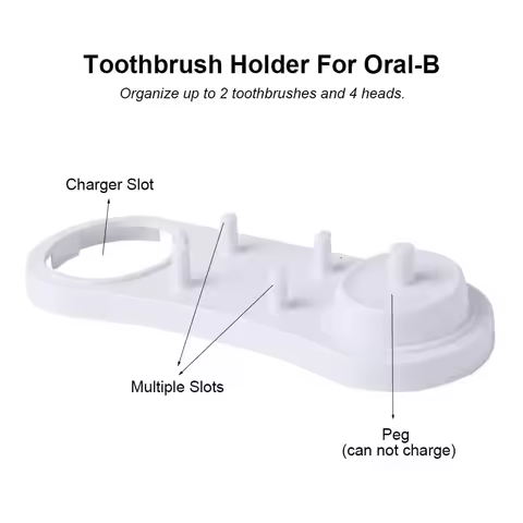 Charger Holder Toothbrush heads Holder Compatible for Oral-B, for Oral-B D Series, PRO Series Electr