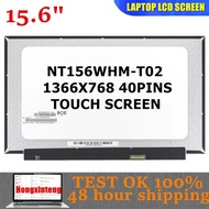 Original NT156WHM-T02 V8.0  B156XTK02.1 15.6INCH Touch LCD Screen Replace LED  For Lenovo IdeaPad 3 