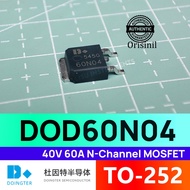 DOD60N04 40V 60A N-Channel MOSFET D60N04 60N04 TO-252 DOINGTER